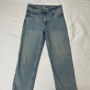 Old Navy Crop Wide Leg Jeans